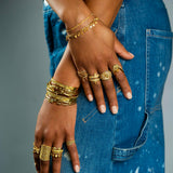 Fancy Color Diamond Pave Bar and Link Bracelet