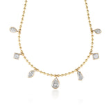 Rani Multi Shape Diamond Necklace