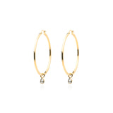 Pear Drop Hoops