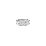 Diamond 5 Row Band Ring Large