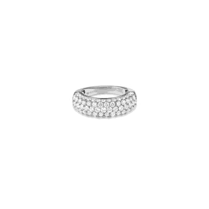 Diamond 5 Row Band Ring Large
