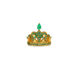 Emerald Couronne Ring