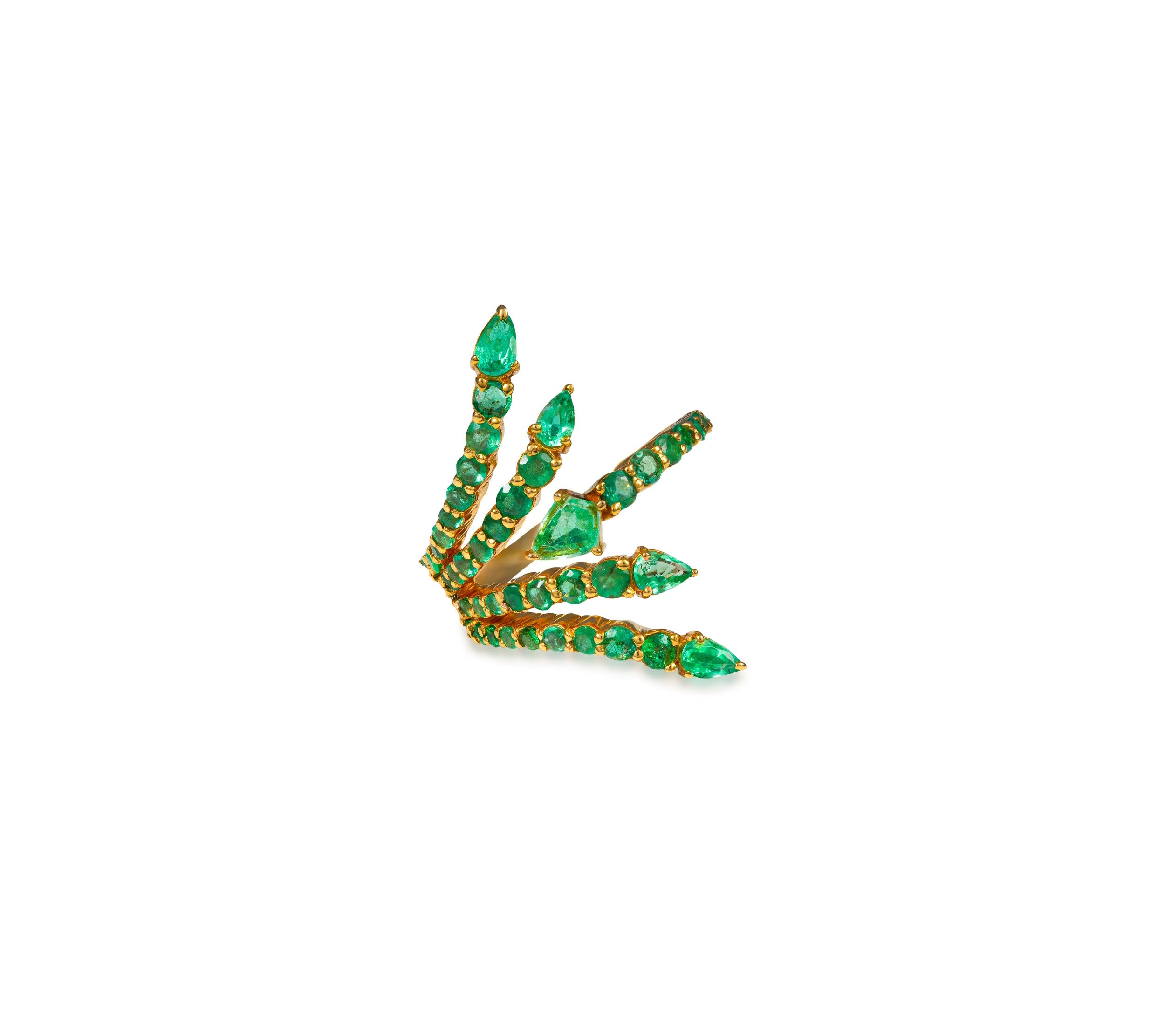 Emerald Vines Ring