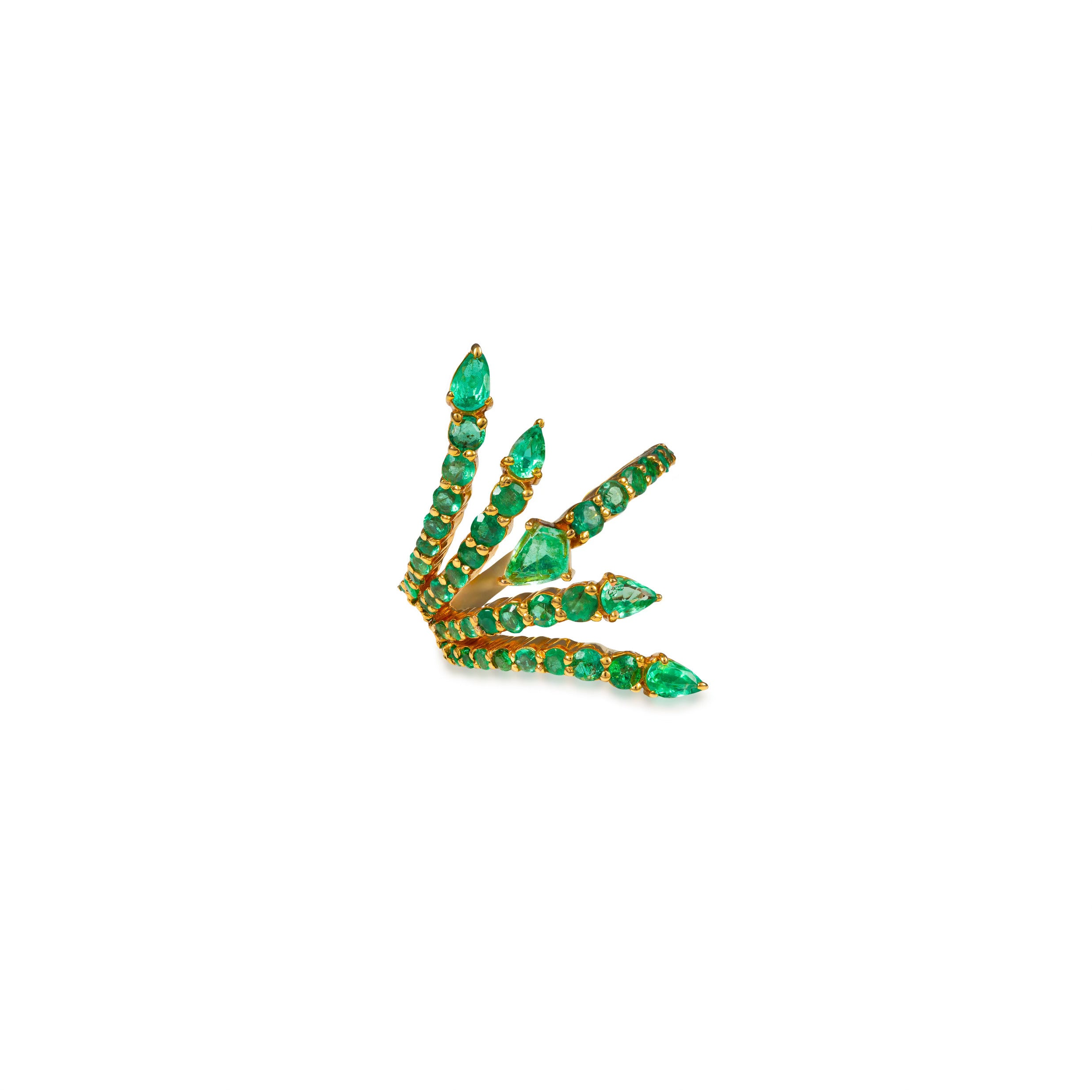 Emerald Vines Ring