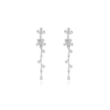 Floral Vine Earrings Large