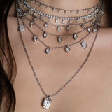 Kumaree 5 Mix Shape Diamond & 2 Pave Shield