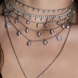 Dancing Drop Diamond Necklace