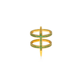 Emerald Dagger Ring