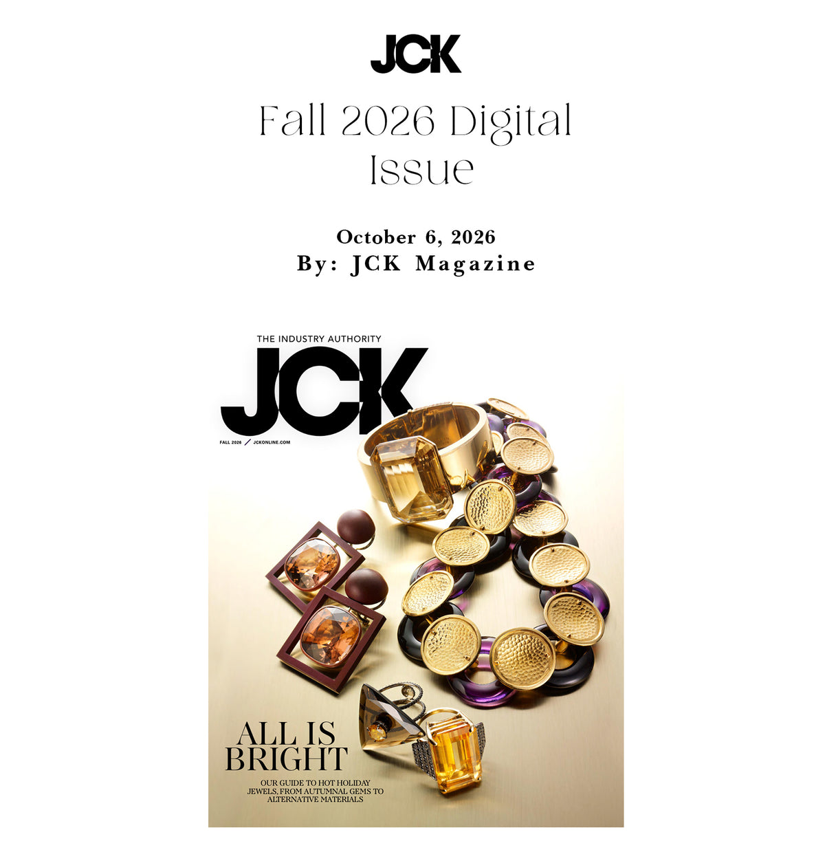 Fall 2026 Digital Issue