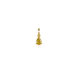 Fancy Color Pear Diamond Prong Charm