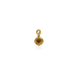 Fancy Color Cushion Diamond Halo Charm