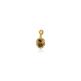 Fancy Color Shield Diamond Halo Charm