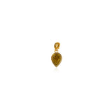 Fancy Color Pear Diamond Bezel Charm