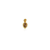 Fancy Color Shield Diamond Halo Charm