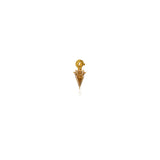 Kite Fancy Color Diamond Prong Charm