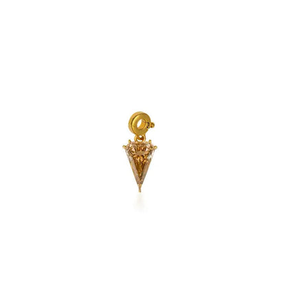 Kite Fancy Color Diamond Prong Charm