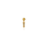 Bullet Fancy Color Diamond Prong Charm