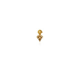 Kite Fancy Color Diamond in Prong Charm