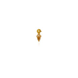 Kite Fancy Color Diamond Prong Charm