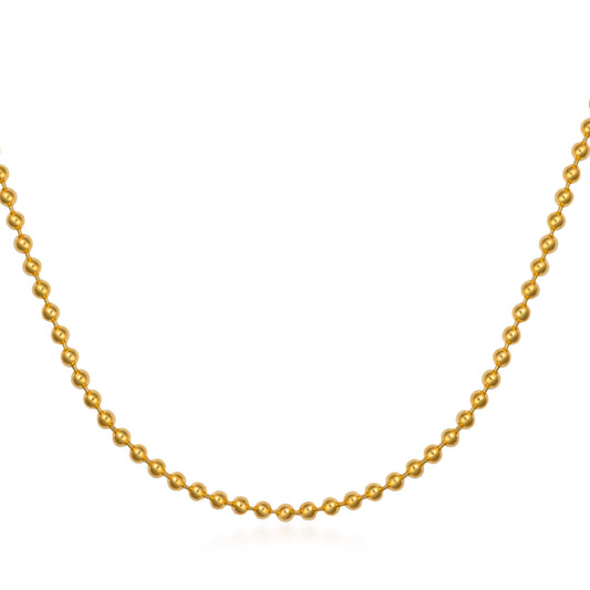 Large Cartouche Ball Chain