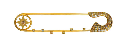 Fancy Color Diamond Brooch