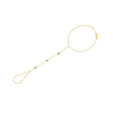 Fancy Color Drilled Diamond Handchain