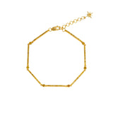 Fancy Color Pave Bars Bracelet