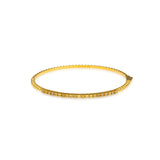 Fancy Color Diamond Pave Beaded Bangle