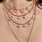 Kumaree Multi Shape Diamond Necklace