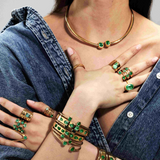 Rhea Emerald Ring