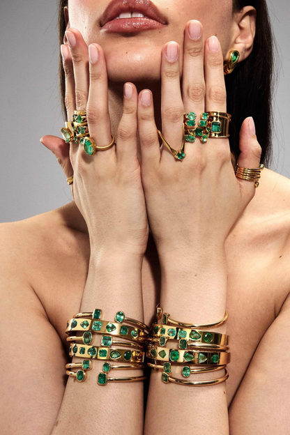 Armor Emerald Ring