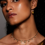 Diamond & South Sea Pearl Drop Earrings