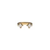 Princess Gap Diamond Ring