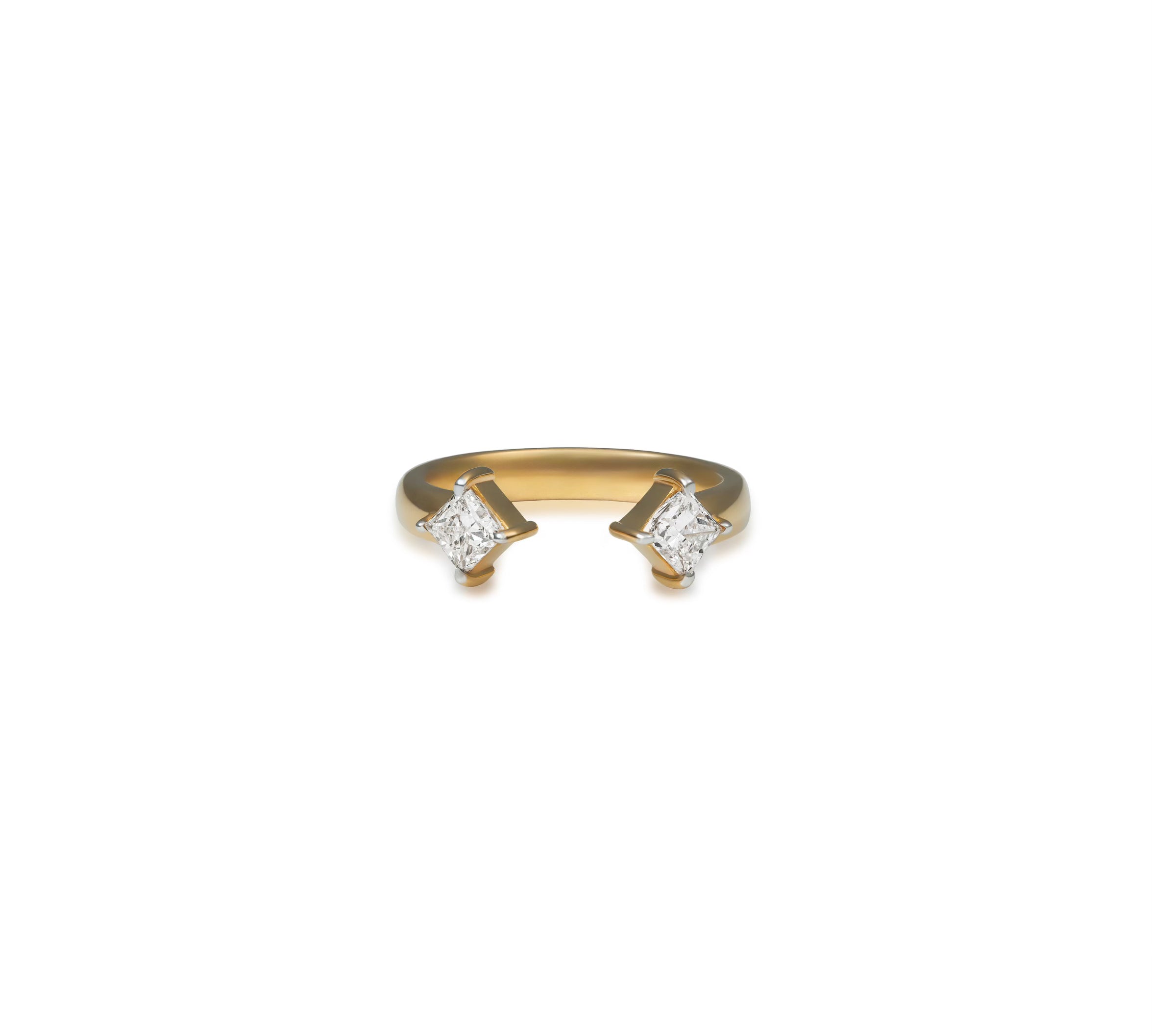 Princess Gap Diamond Ring