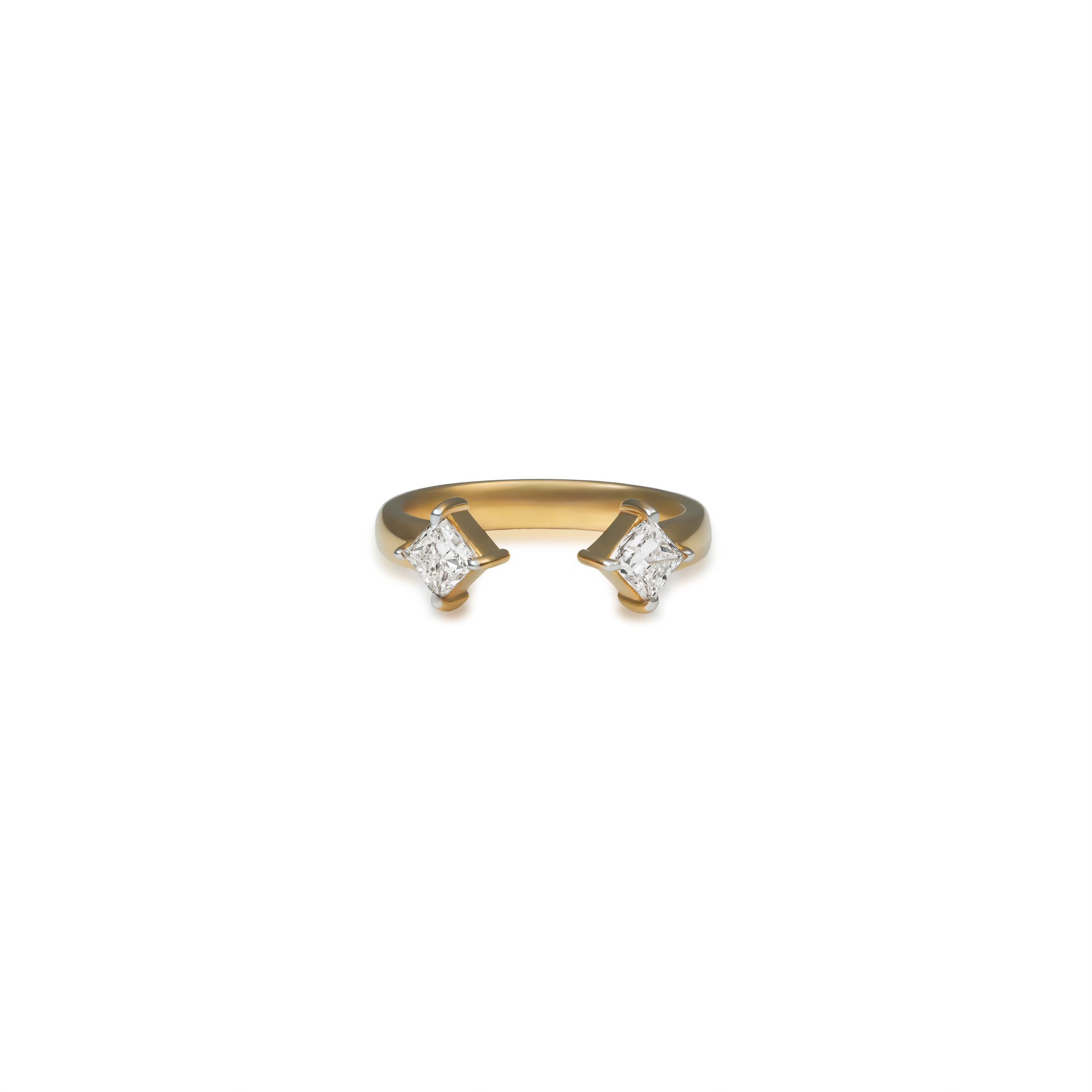 Princess Gap Diamond Ring