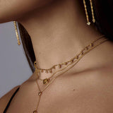 Dancing Drop Fancy Color Diamond Necklace