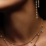 Dancing Linear Fancy Color Pear Diamond Drop Earrings