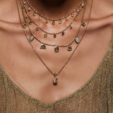 Kumaree Multi Shape Diamond Necklace