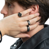 Black Diamond Pave Cigar Band