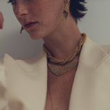 Natural Color Rope Necklace