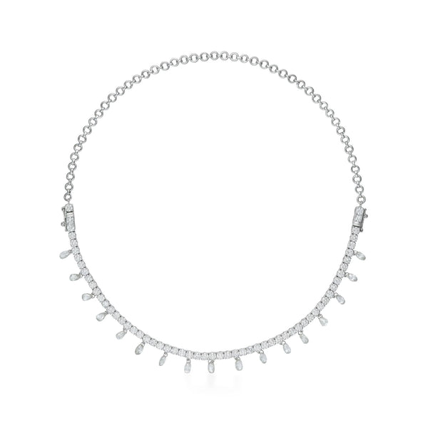 Briolette Drop 2 in 1 Bracelet & Necklace