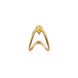 Petite Fancy Color Pear Diamond Vanki Ring