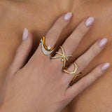 Diamond Gap Harness Ring