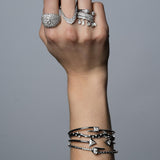 The JJ Knot Princess Diamond Bangle