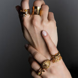 Fancy Color Pear Shape Diamond Floating Ring