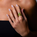 Emerald Couronne Ring