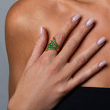 Emerald Vines Ring