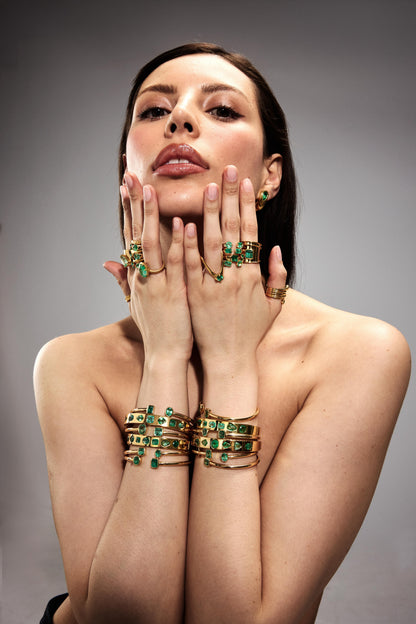 Emerald Vanki Ring