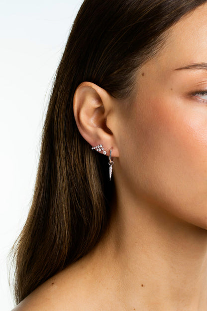 Petite Diamond Drip Stud