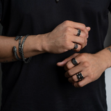 Black Diamond Gap Bangle